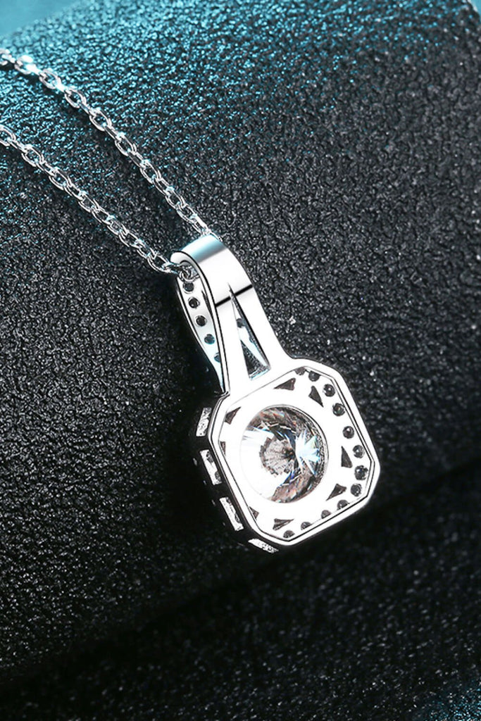 1 Carat Moissanite Necklace - WorkPlayTravel Store