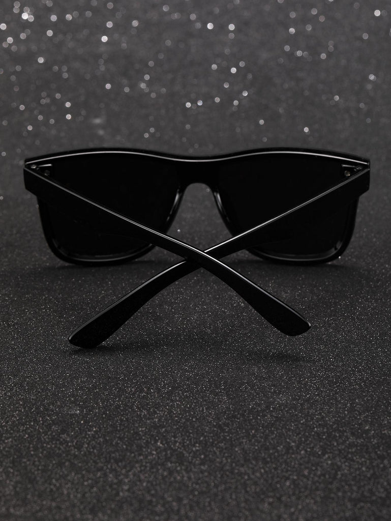 1pair Men Ombre One piece Lens Boho Sunglasses For Summer - WorkPlayTravel Store