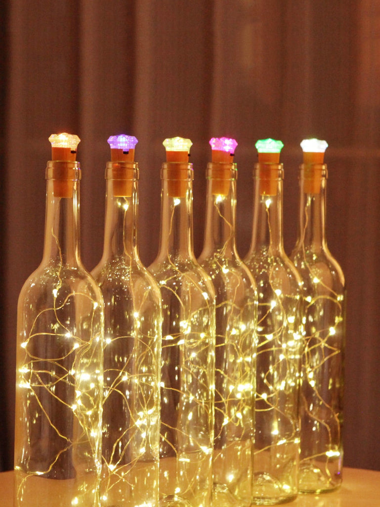 1pc Bottle Stopper String Light Creative Cork Light For Home Decor - WorkPlayTravel Store