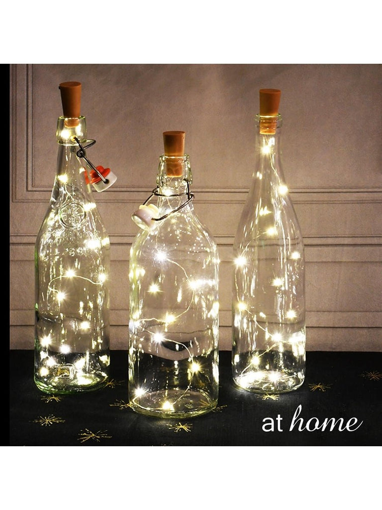 1pc PC LED Clear Bottle Light With Cork Cork Light Fairy Mini String Light For Liquor Bottles Craft - WorkPlayTravel Store