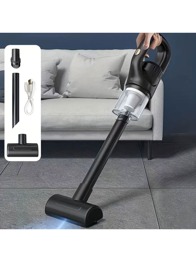 1set Cordless Rechargeable Handheld Vacuum Cleaner Lightweight Portable Mini Vac With Powerful Cyclonic Suction For Wet Dry Car Pet Hair Home Use - WorkPlayTravel Store