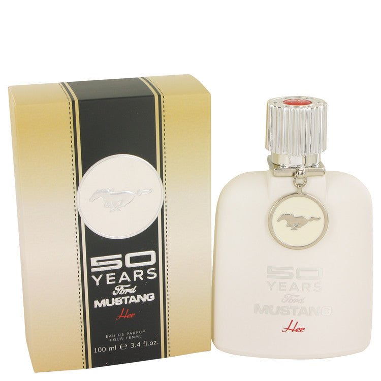 50 Years Ford Mustang by Ford Eau De Parfum Spray 3.4 oz for Women - WorkPlayTravel Store
