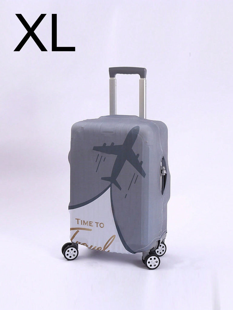Airplane Graphic Luggage Cover Dust Proof Suitcase Cover School Supplies Back to School Stuff College Dorm Essentials for Student - WorkPlayTravel Store