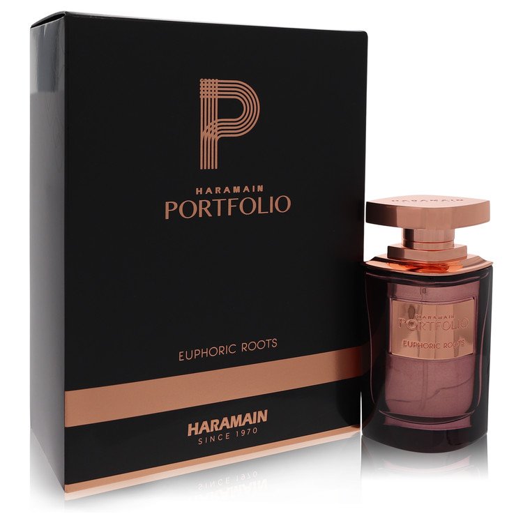Al Haramain Portfolio Euphoric Roots by Al Haramain Eau De Parfum Spray (Unisex) 2.5 oz for Men - WorkPlayTravel Store