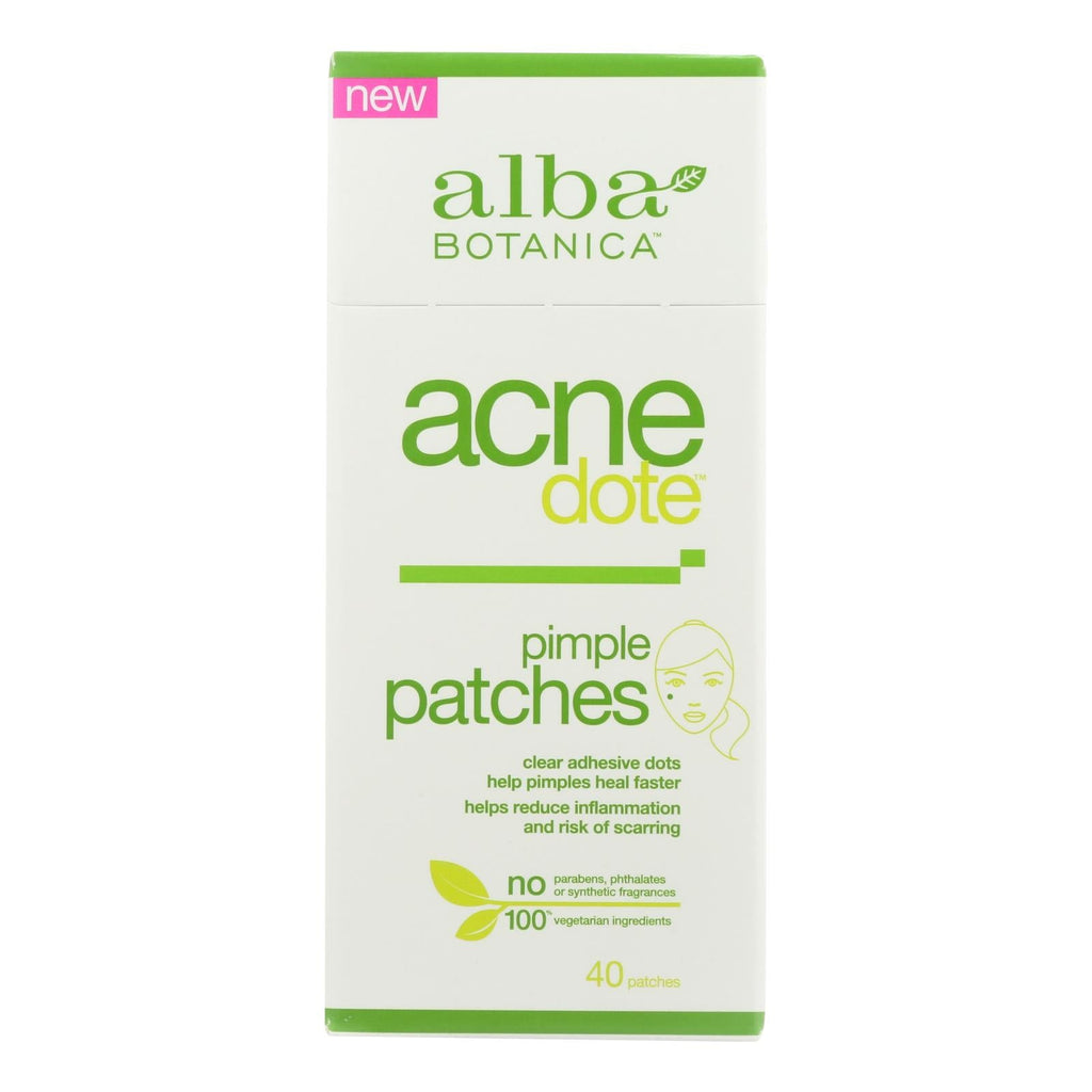 Alba Botanica - Acnedote Pimple Patches - 40 Count - WorkPlayTravel Store