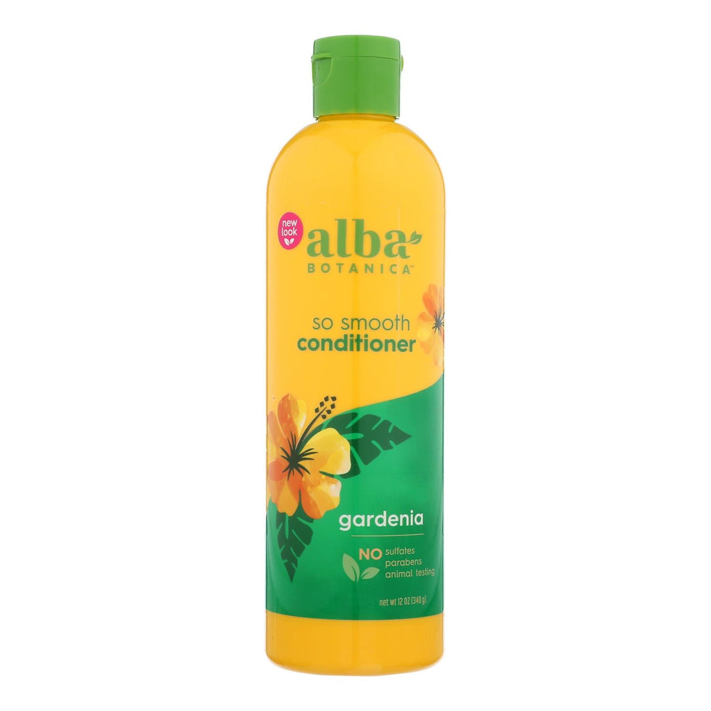 Alba Botanica - Hawaiian Hair Conditioner - Gardenia Hydrating - 12 Fl Oz - WorkPlayTravel Store