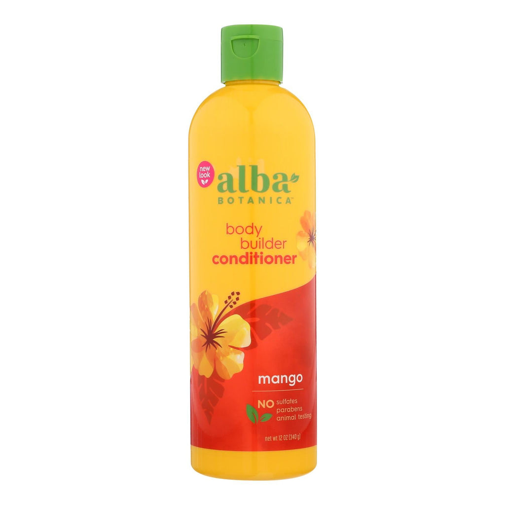 Alba Botanica - Hawaiian Hair Conditioner - Mango Moisturizing - 12 Fl Oz - WorkPlayTravel Store