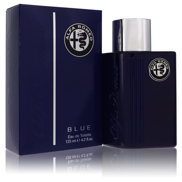 Alfa Romeo Blue by Alfa Romeo Eau De Toilette Spray 4.2 oz for Men - WorkPlayTravel Store