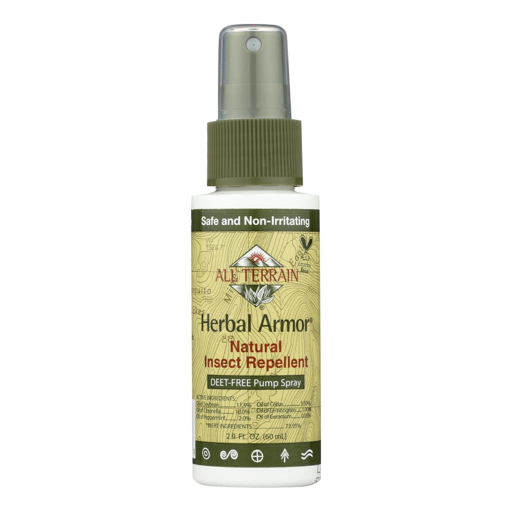 All Terrain - Herbal Armor Natural Insect Repellent - 2 Fl Oz - WorkPlayTravel Store