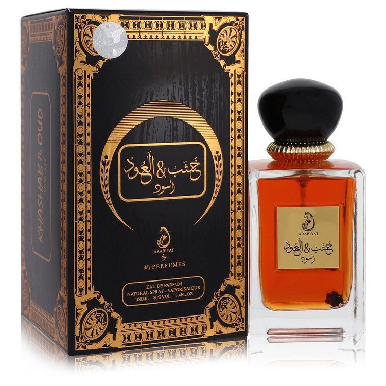 Arabiyat Khashab & Oud Aswad by My Perfumes Eau De Parfum Spray (Unisex) 3.4 oz for Men - WorkPlayTravel Store