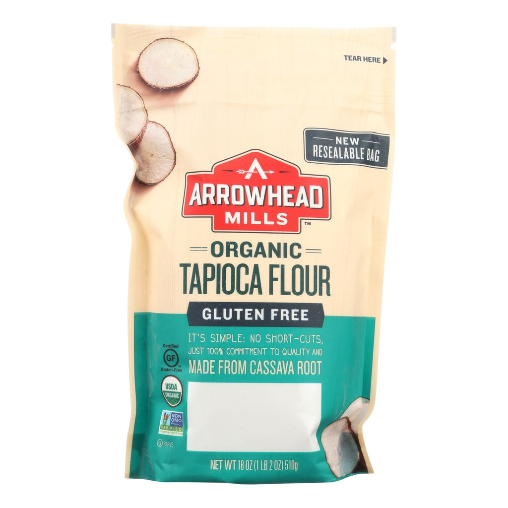 Arrowhead Mills - Organic Tapica Flour - Case Of 6 - 18 Oz. - WorkPlayTravel Store