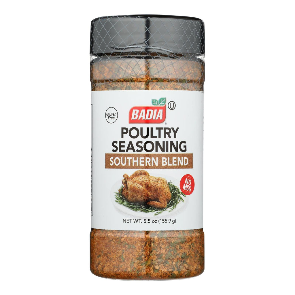 Badia Spices Southern Blend Poultry Seasoning, Southern Blend - Case Of 6 - 5.5 Oz - WorkPlayTravel Store