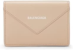 Balenciaga, Pre-Loved Beige Calfskin Papier Card Case, Beige - WorkPlayTravel Store