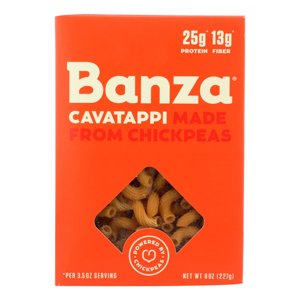 Banza - Chickpea Pasta - Cavatappi - Case Of 6 - 8 Oz. - WorkPlayTravel Store