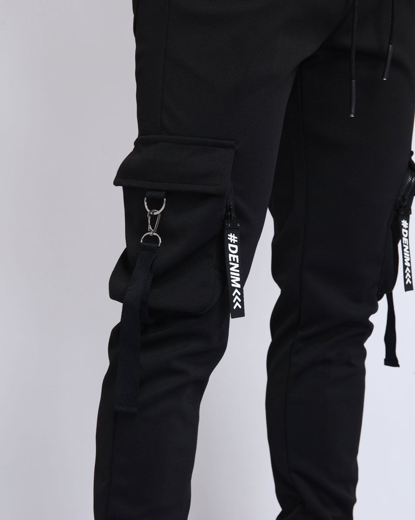 Cargo Pocket with Ribbon Sweatpants - WorkPlayTravel Store