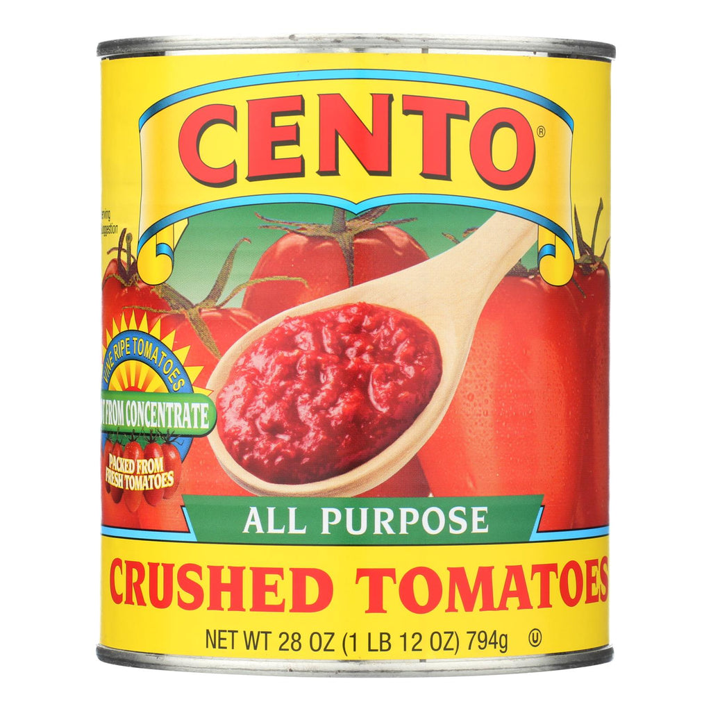 Cento Tomatoes - Crushed - Case Of 12 - 28 Oz - WorkPlayTravel Store