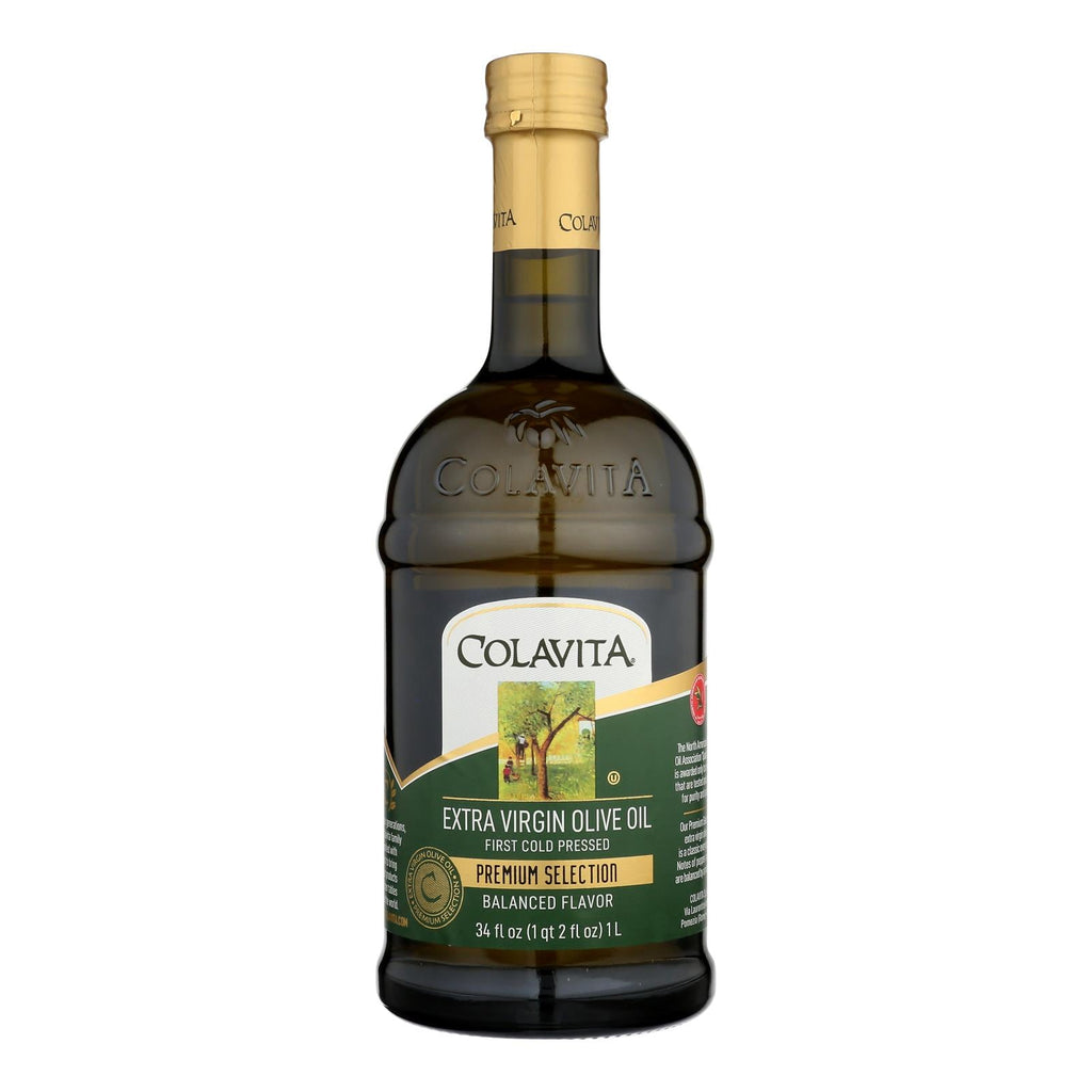Colavita - Premium Extra Virgin Olive Oil - Case Of 6 - 33.8 Fl Oz. - WorkPlayTravel Store