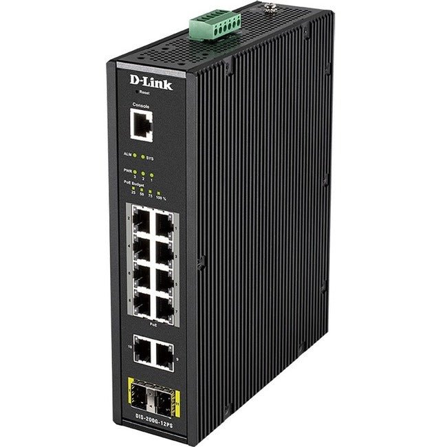D-Link DIS-200G-12PS Ethernet Switch - WorkPlayTravel Store