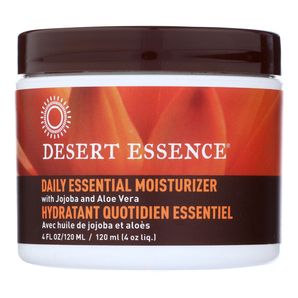 Desert Essence - Facial Mositurizer - Daily Essential - 4 Fl Oz - WorkPlayTravel Store