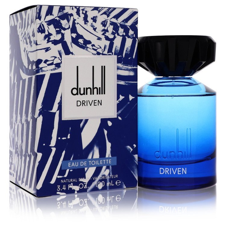 Dunhill Driven Blue by Alfred Dunhill Eau De Toilette Spray 3.4 oz for Men - WorkPlayTravel Store