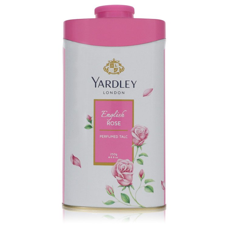English Rose Yardley by Yardley London Perfumed Talc 8.8 oz for Women - WorkPlayTravel Store