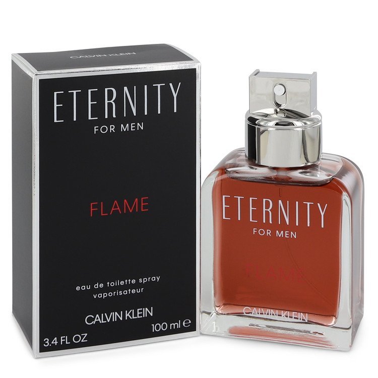 Eternity Flame by Calvin Klein Eau De Toilette Spray for Men - WorkPlayTravel Store
