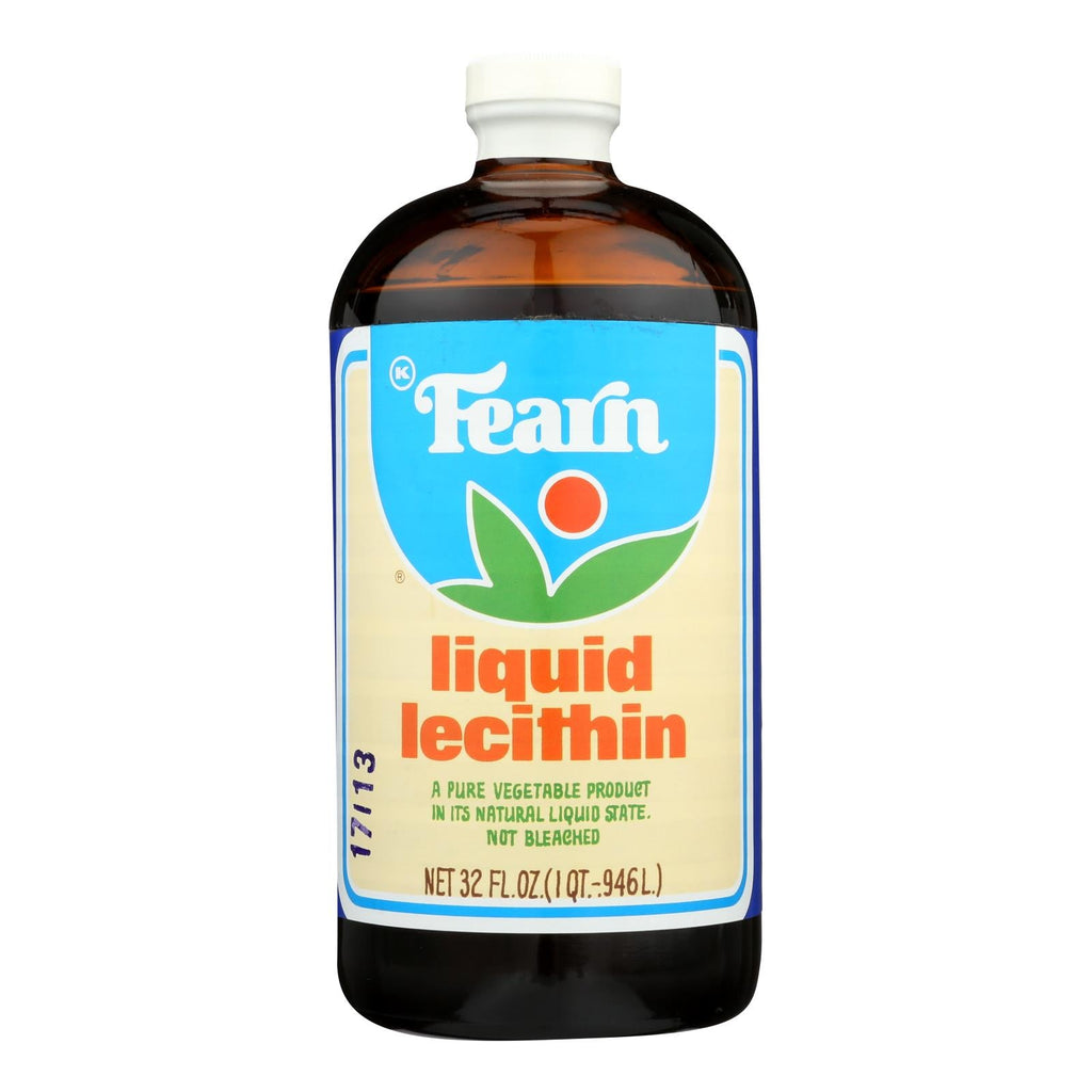 Fearn Liquid Lecithin - 32 Fl Oz - WorkPlayTravel Store