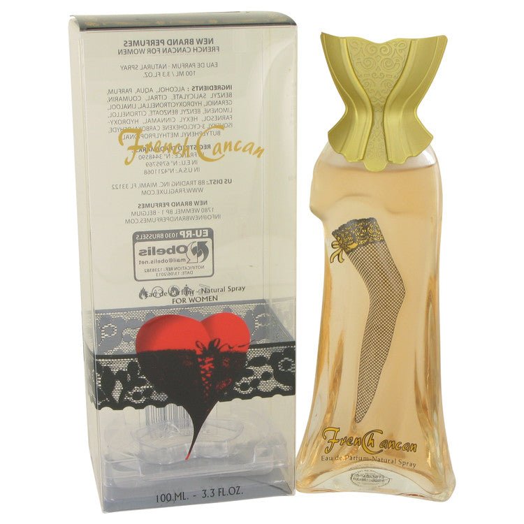French Cancan New Brand by New Brand Eau De Parfum Spray 3.3 oz for Women - WorkPlayTravel Store