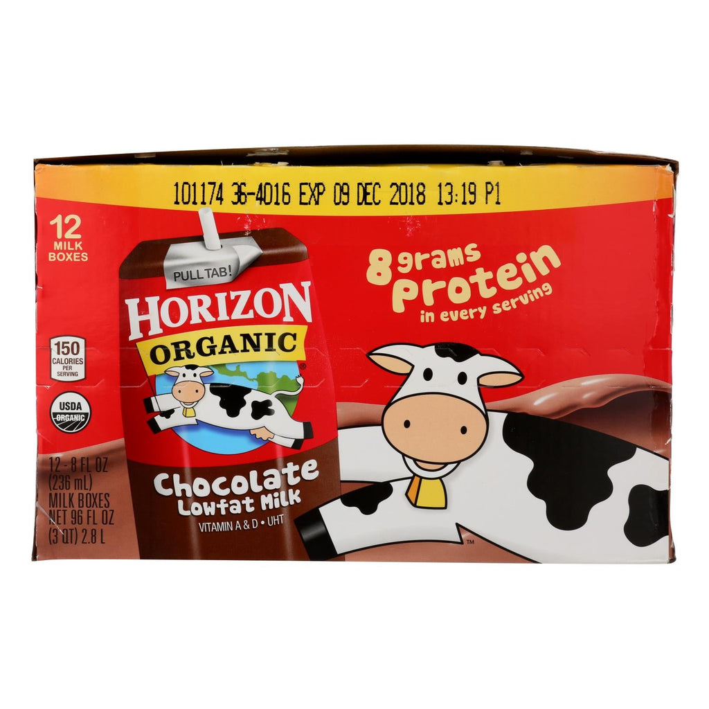 Horizon Lowfat Chocolate Milk - 1 Each - 12/8 Fz - WorkPlayTravel Store