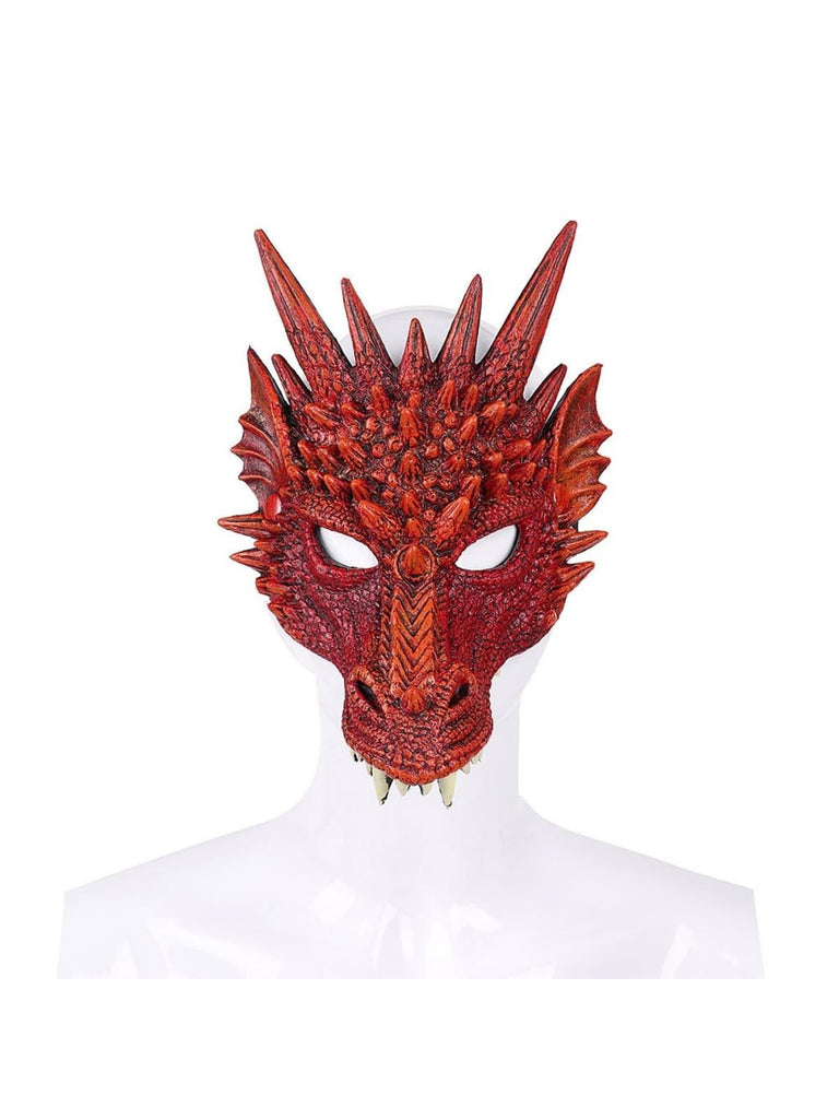 Horror Red Dragon Party Decoration Mask - WorkPlayTravel Store