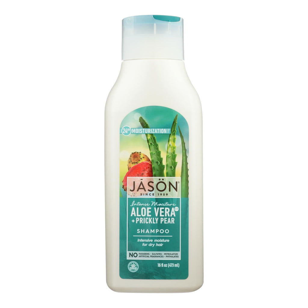 Jason Pure Natural Shampoo Aloe Vera For Dry Hair - 16 Fl Oz - WorkPlayTravel Store