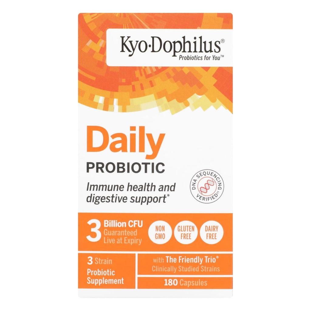 Kyolic - Kyo-dophilus Digestion And Immune Health - 180 Capsules - WorkPlayTravel Store