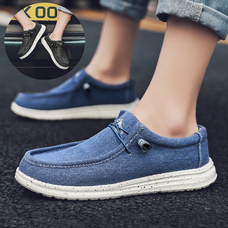 Men Loafers Fashion Canvas Shoes - WorkPlayTravel Store