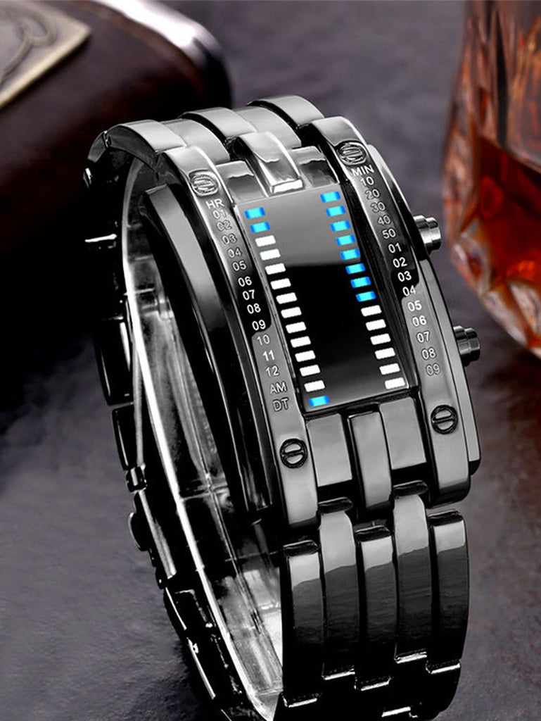 Men Water Resistant Special Display Electronic Watch - WorkPlayTravel Store