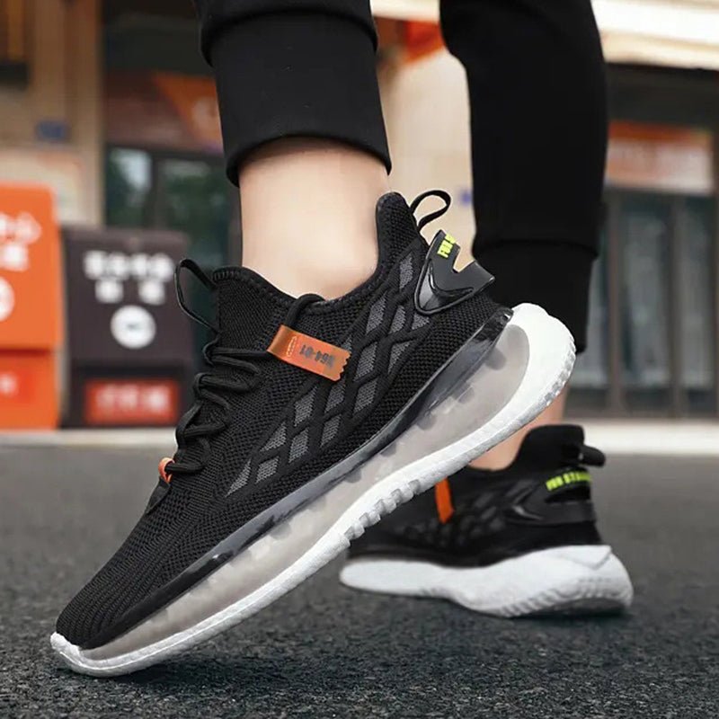 Mesh Sneakers Men Lace Up Running Shoes - WorkPlayTravel Store