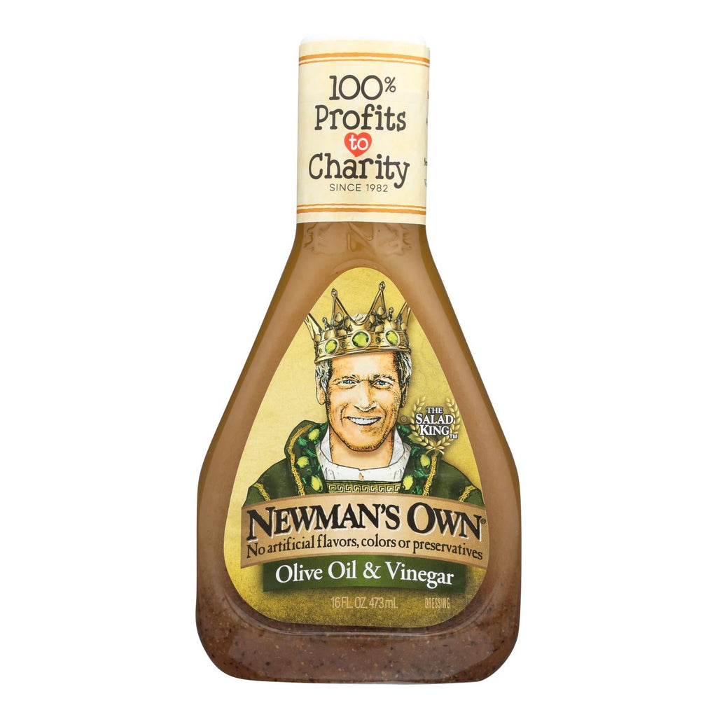 Newman's Own Red Wine Dressing - Vinegar And Olive Oil - Case Of 6 - 16 Fl Oz. - WorkPlayTravel Store